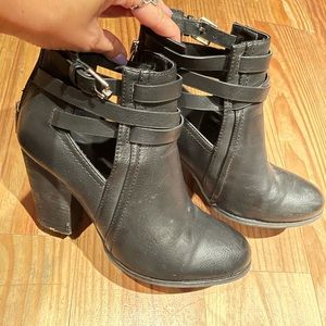 Black Ankle Booties